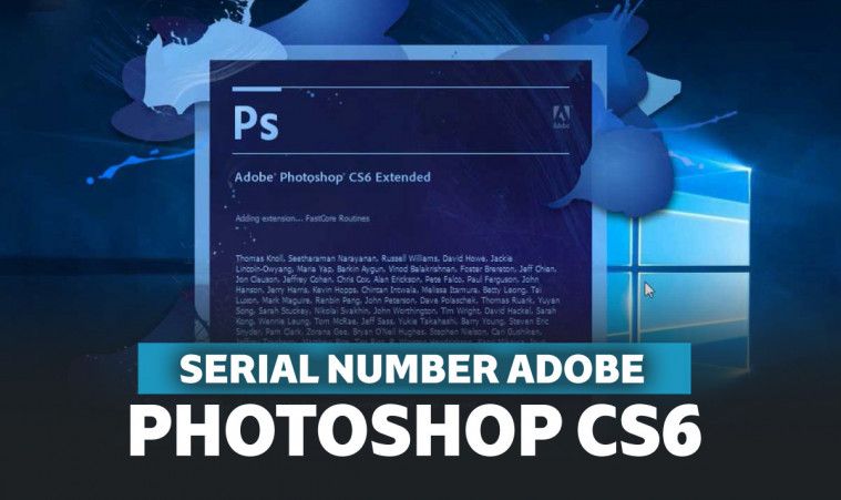 Adobe Photoshop Serial Number 